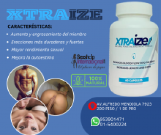 XTRAIZE SUPLEMENTO NATURAL